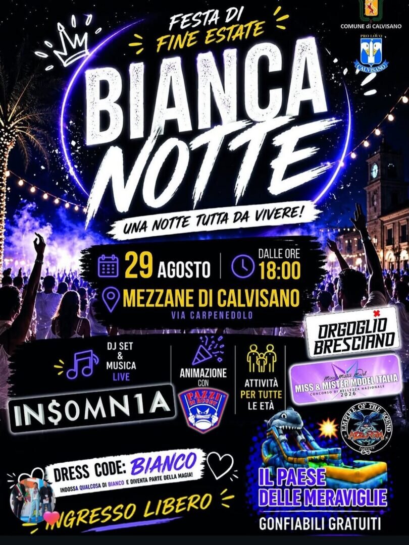 Locandina Bianca notte