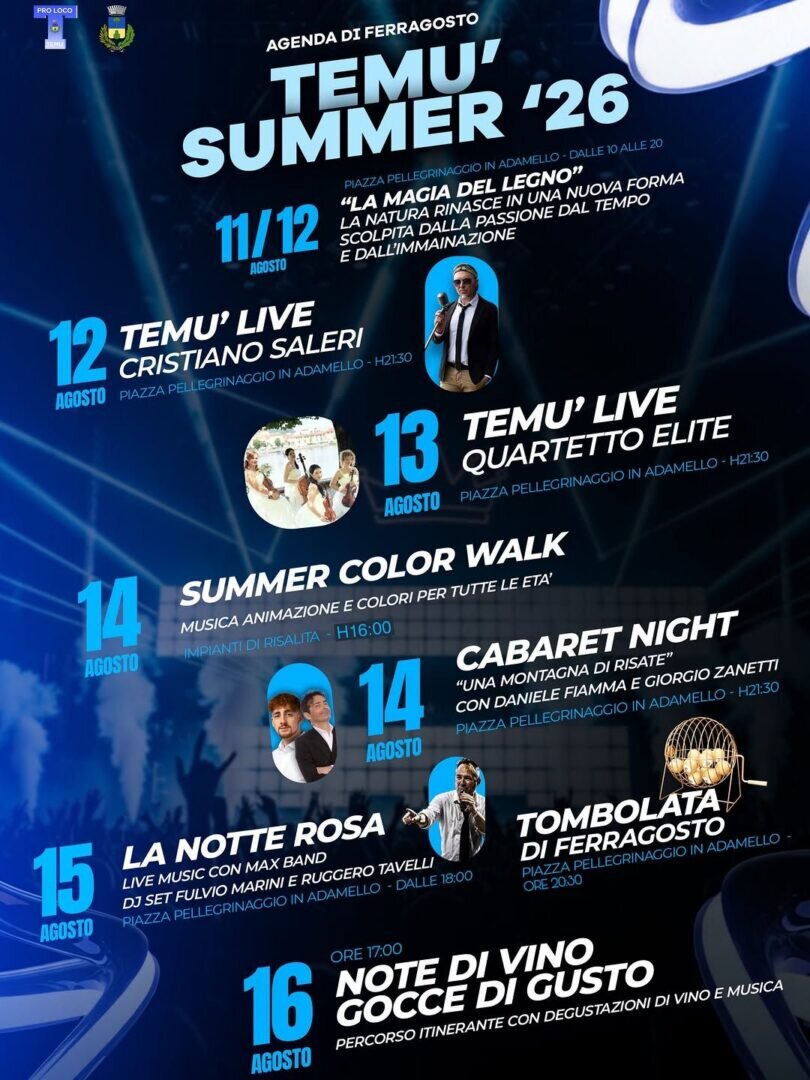 Locandina Ferragosto a Temù