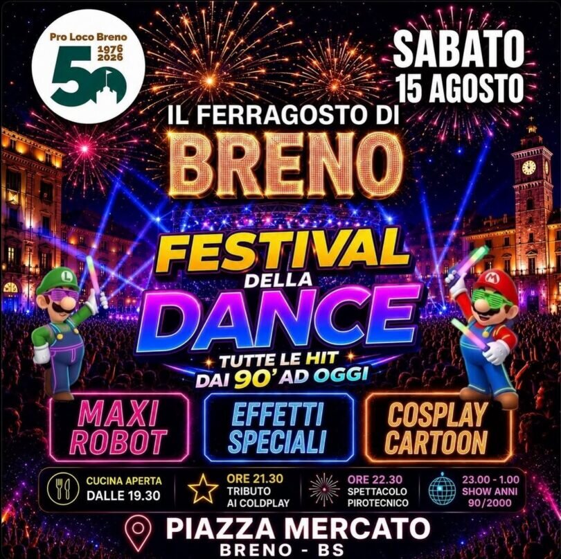 Locandina Ferragosto di Breno