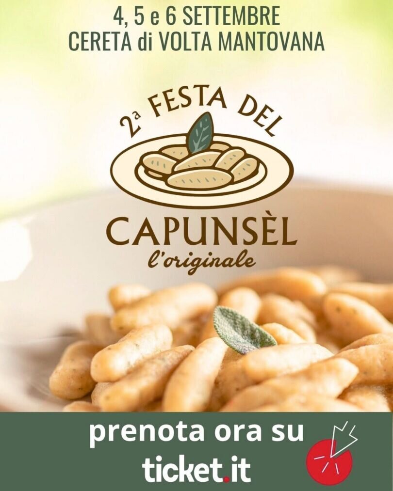 Locandina Festa del Capunsel