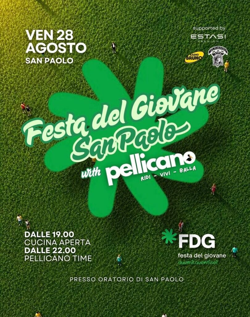 Locandina Festa del Giovane