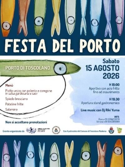 Locandina Festa del porto