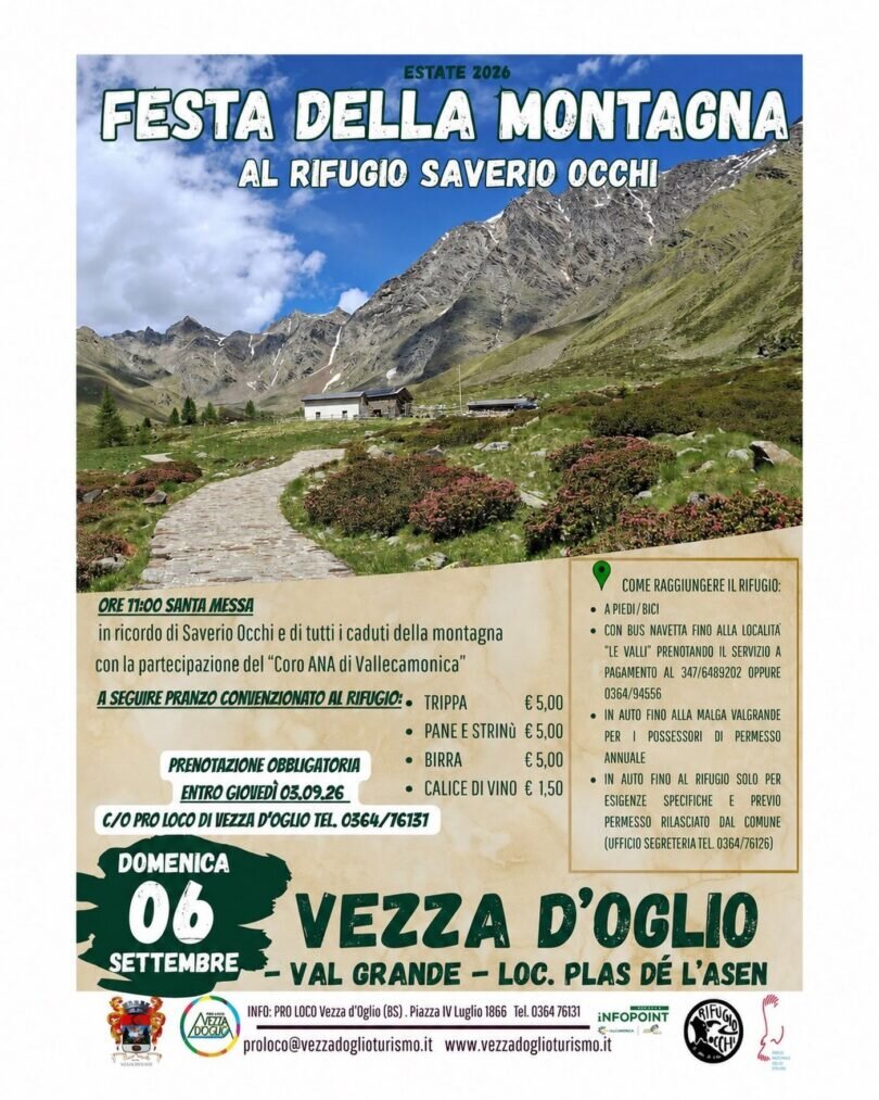 Locandina Festa della montagna