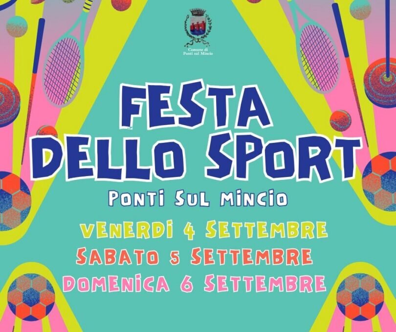 Locandina Festa dello sport