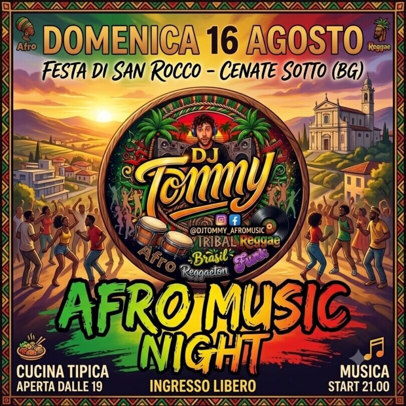 Locandina Festa di San Rocco