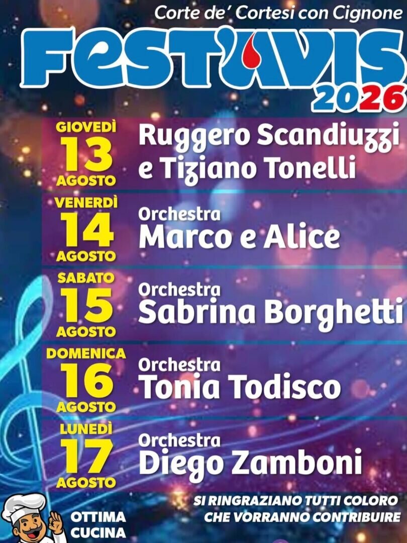 Locandina FestAVIS 2026