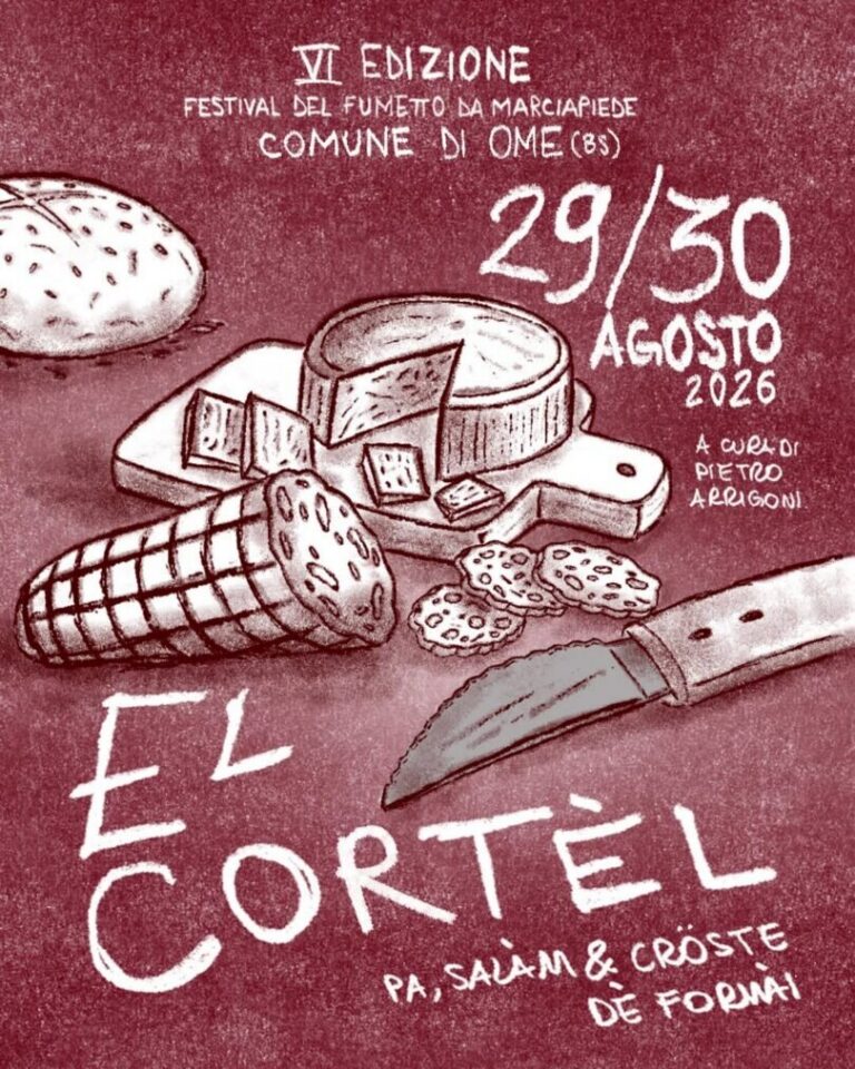 Locandina Festival del Fumetto da Marciapiede