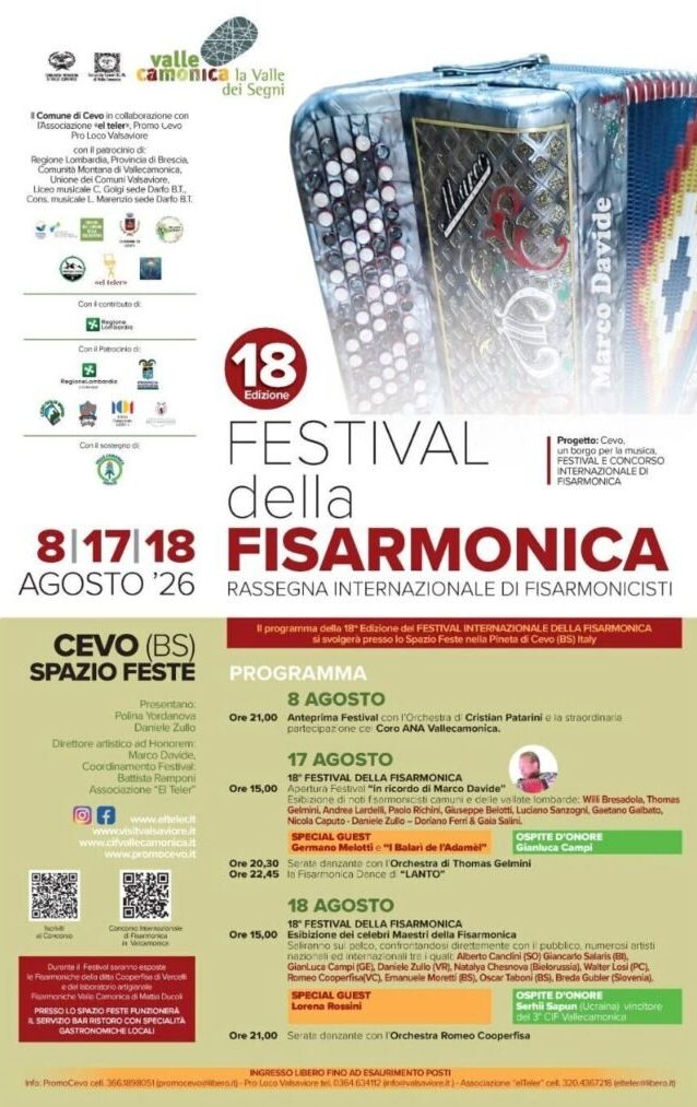 Locandina Festival della fisarmonica
