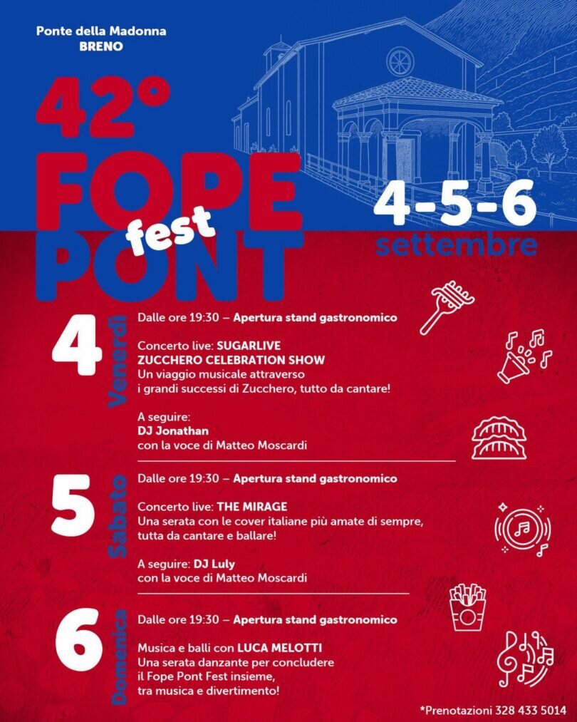 Locandina Fope Pont Fest