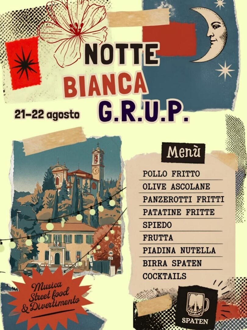 Locandina Grup alla notte bianca