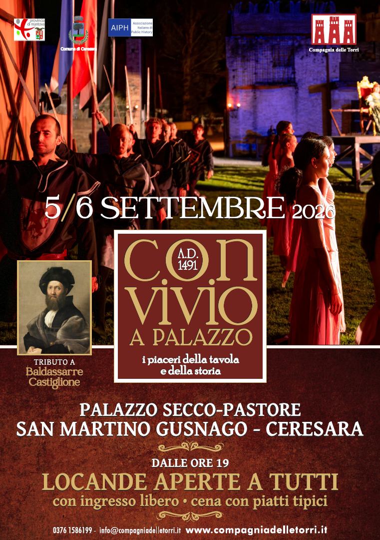 Locandina Convivio a Palazzo