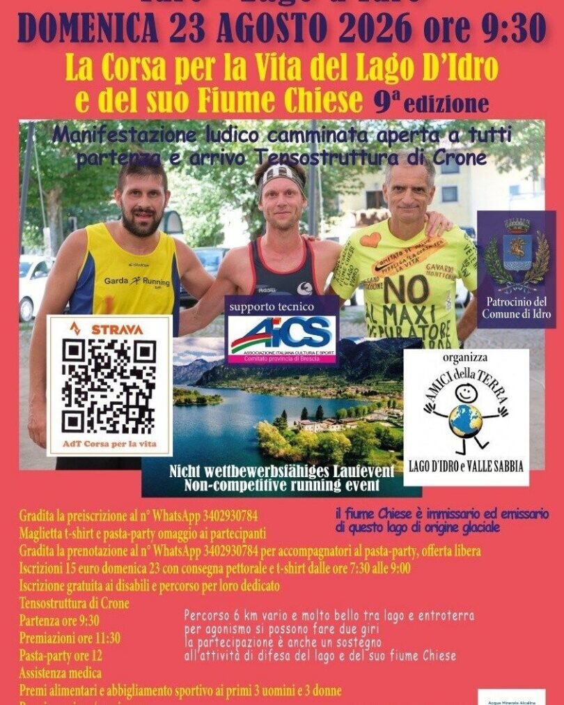 Locandina La corsa per la vita