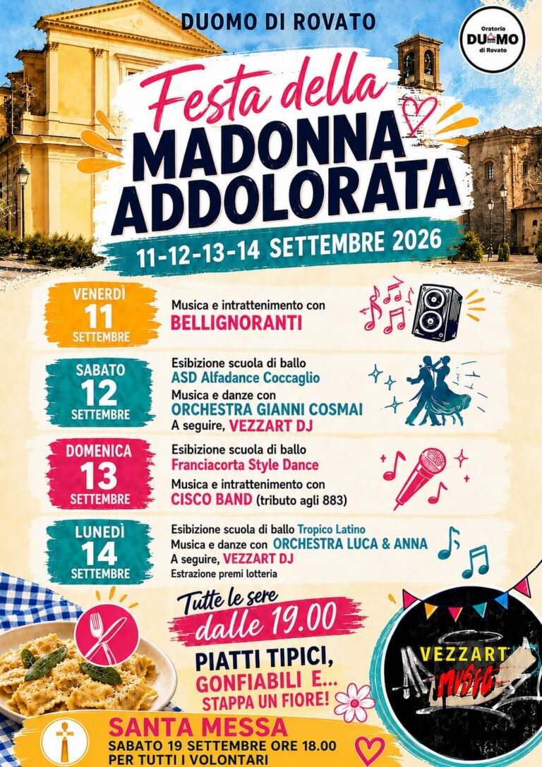 Festa madonna addolorata