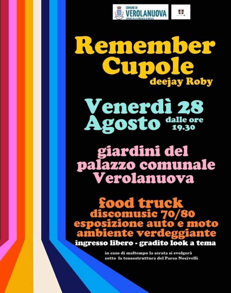 Locandina Remember cupole
