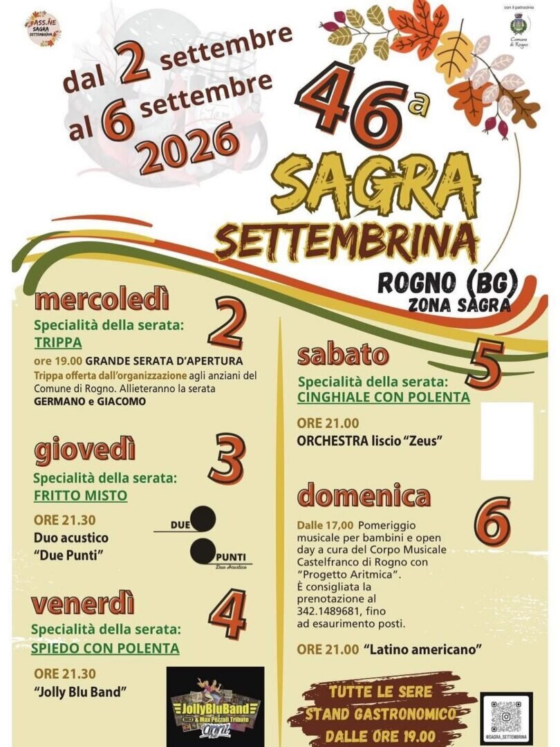 Locandina Sagra Settembrina