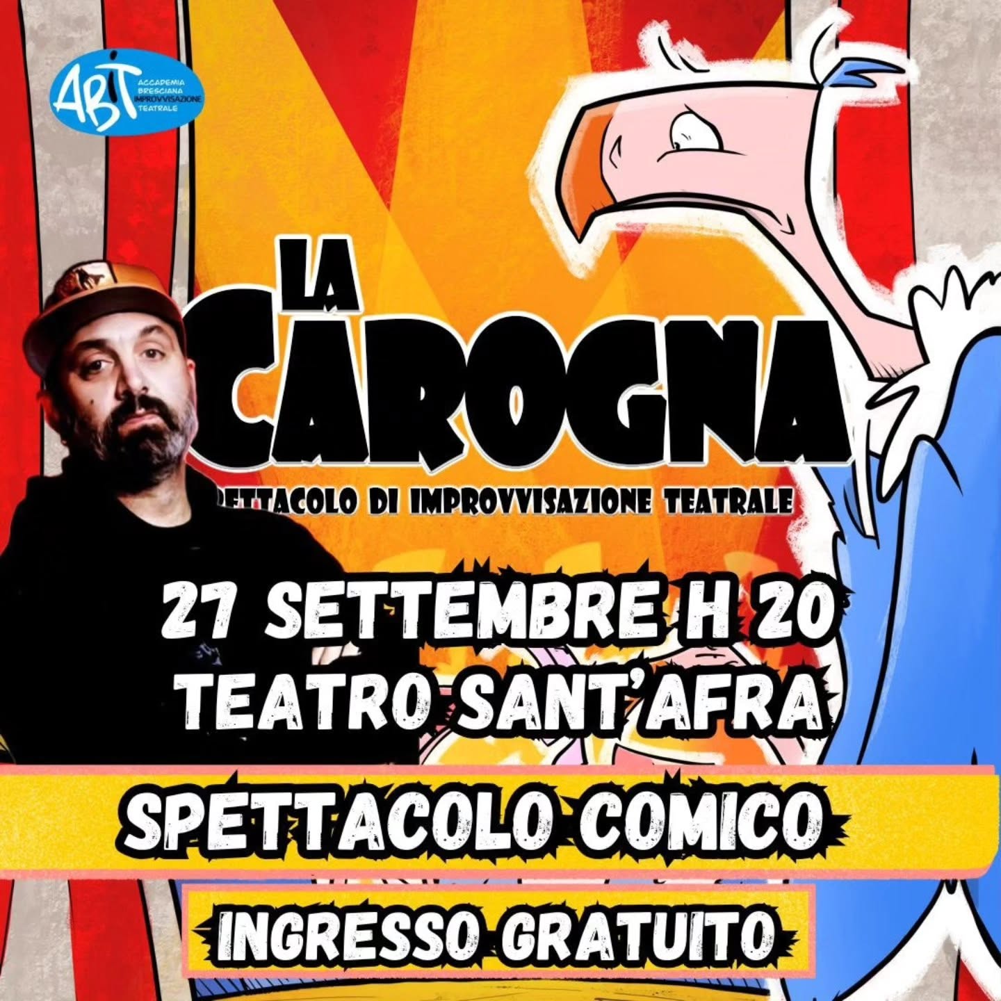 Locandina La carogna!