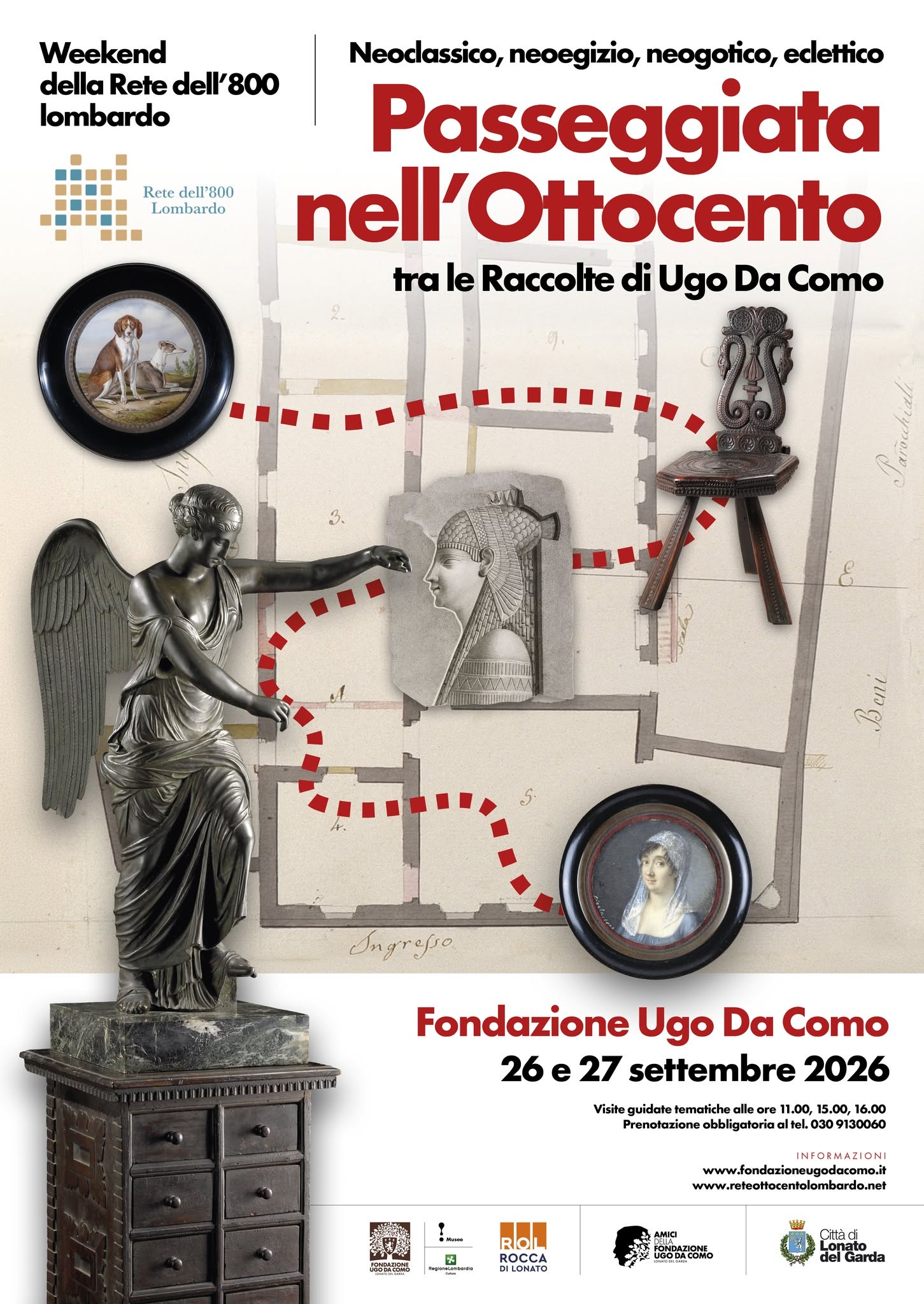 Locandina Passeggiata nell'ottocento
