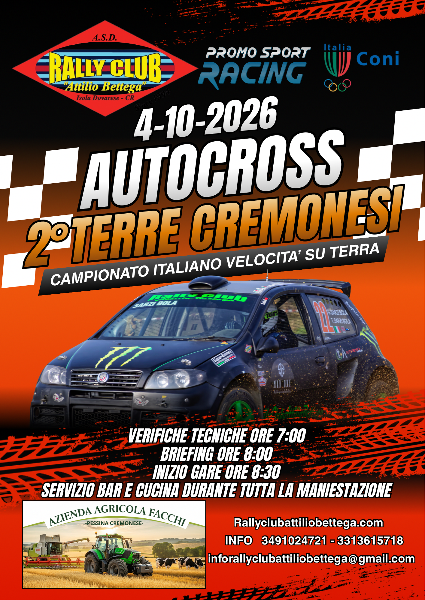 Locandina Campionato italiano autocross msp