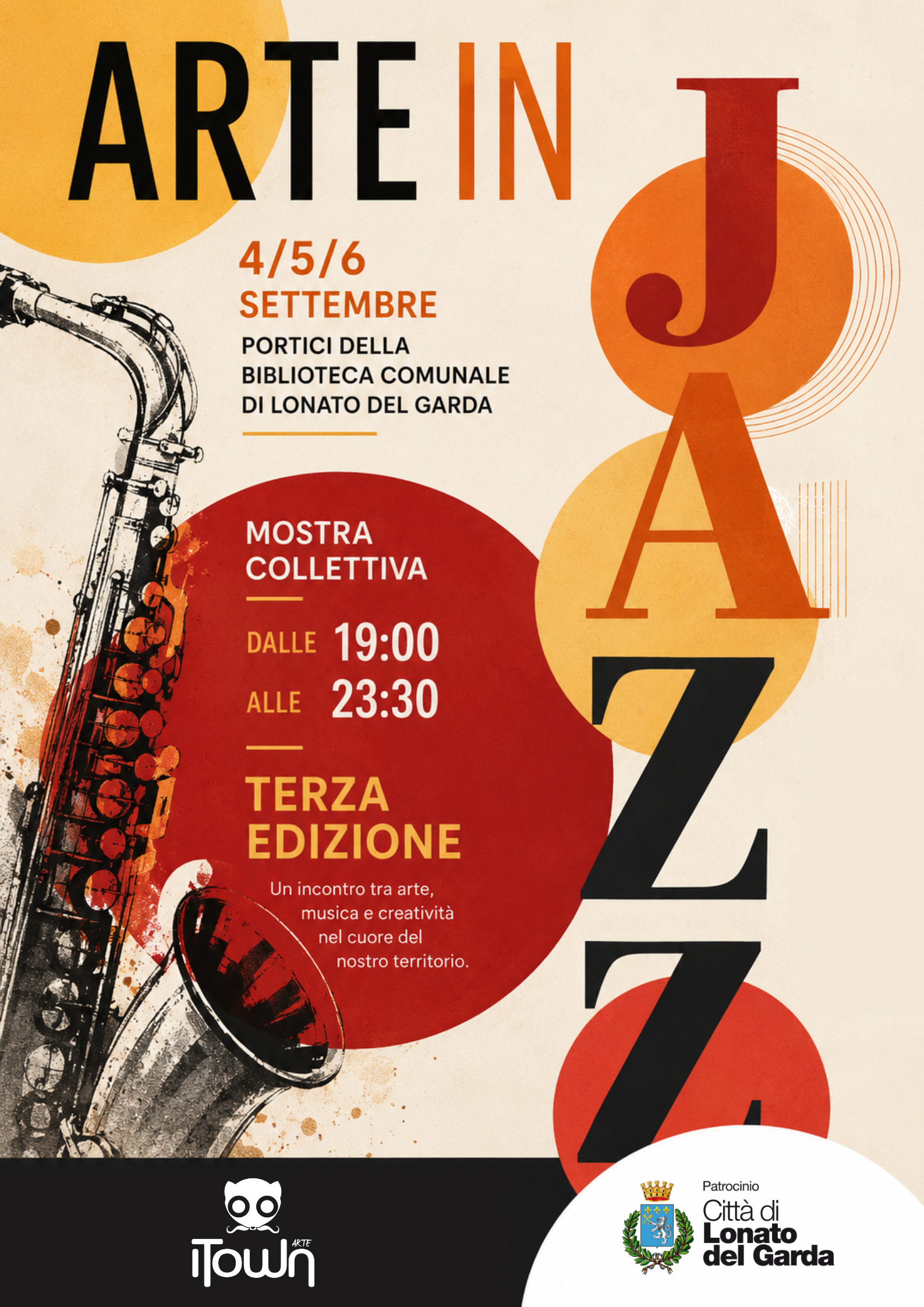 Locandina Arte in jazz