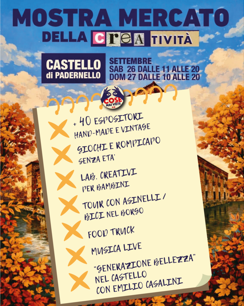 Locandina Padernello cose mai viste