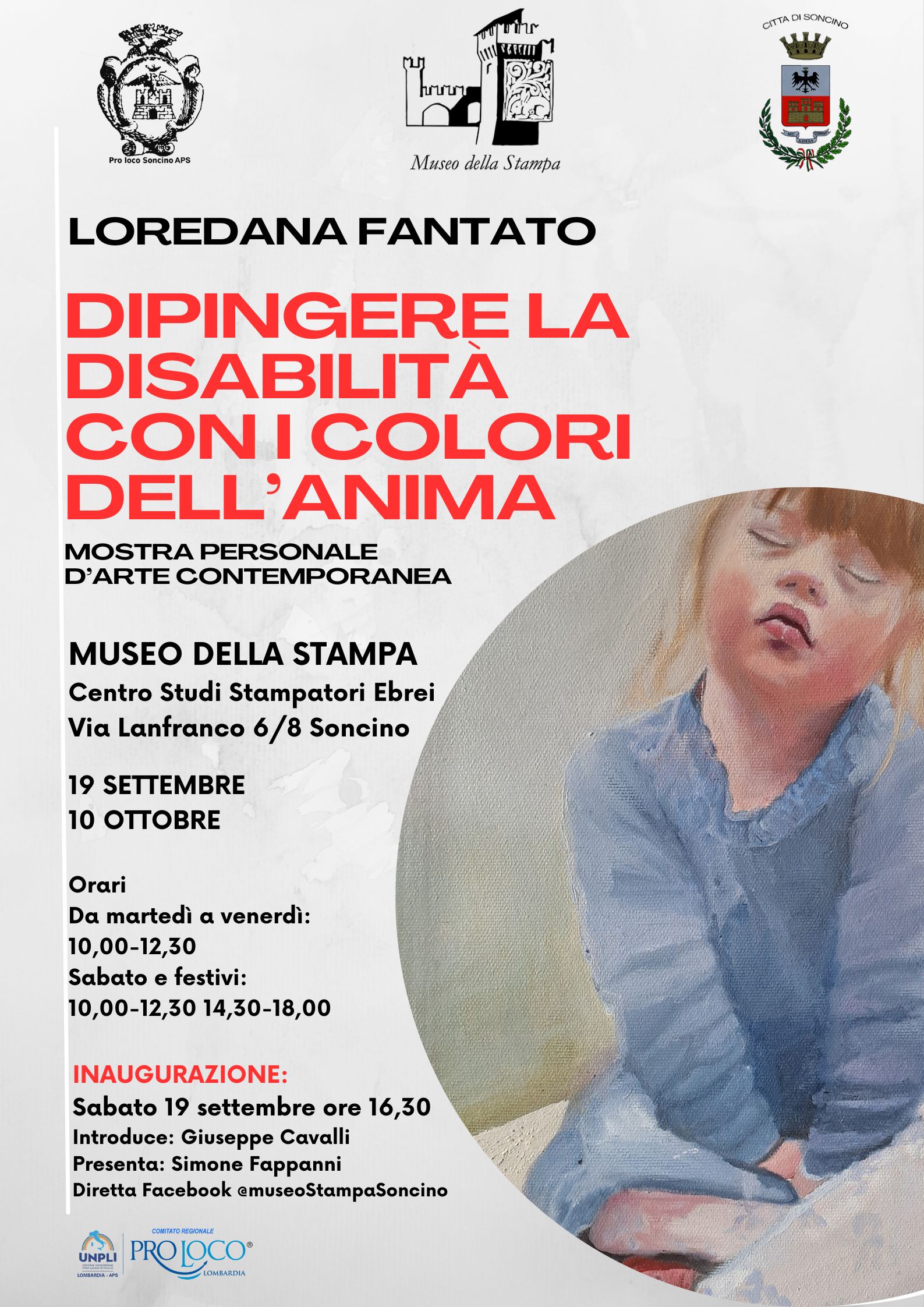 Locandina Dipingere la disabilità