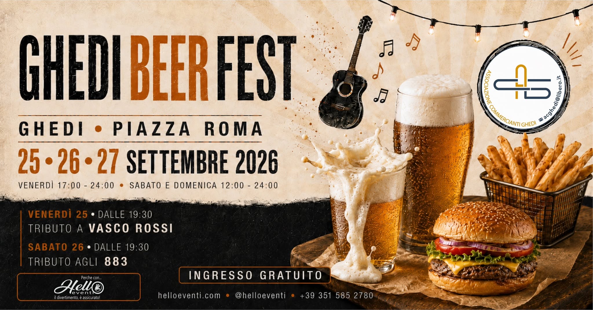 Locandina Ghedi october beer fest
