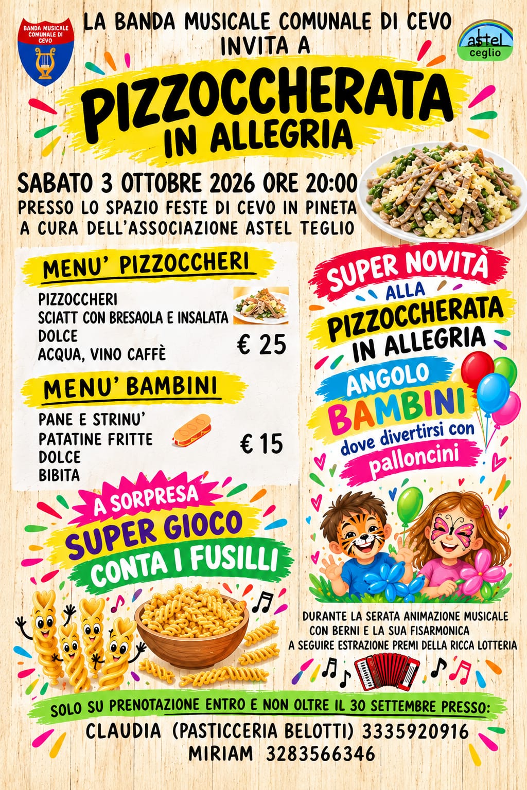 Locandina Pizzoccherata