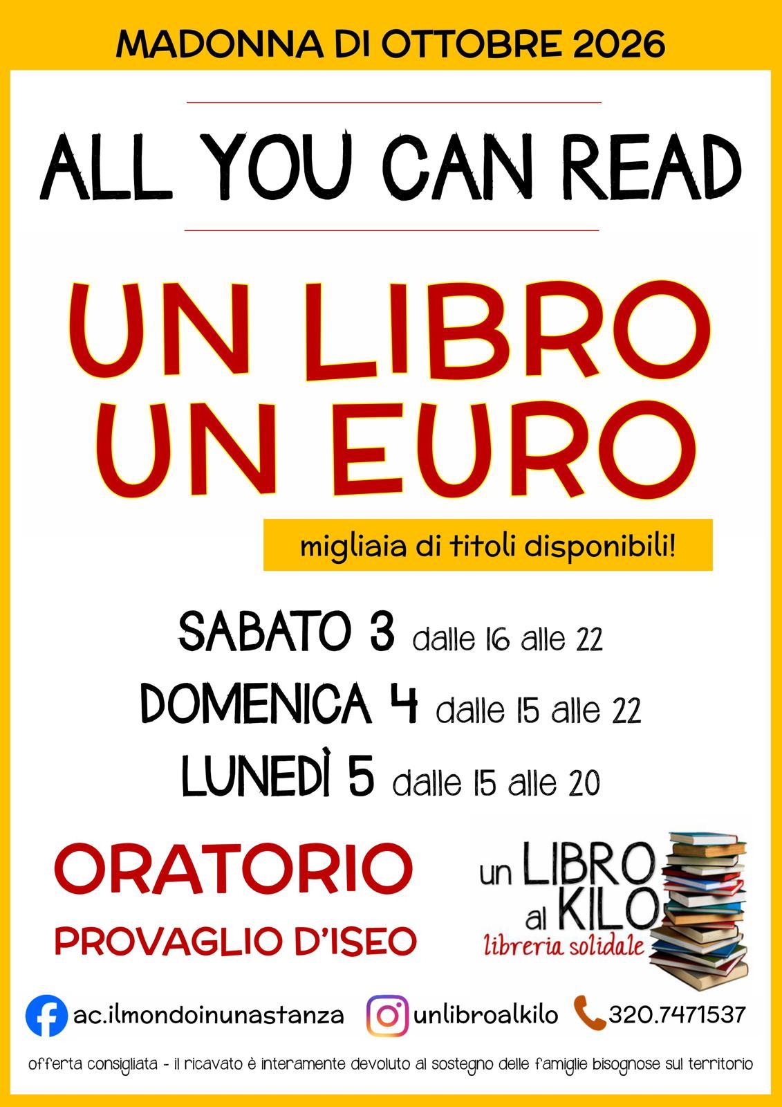 Locandina All you can read