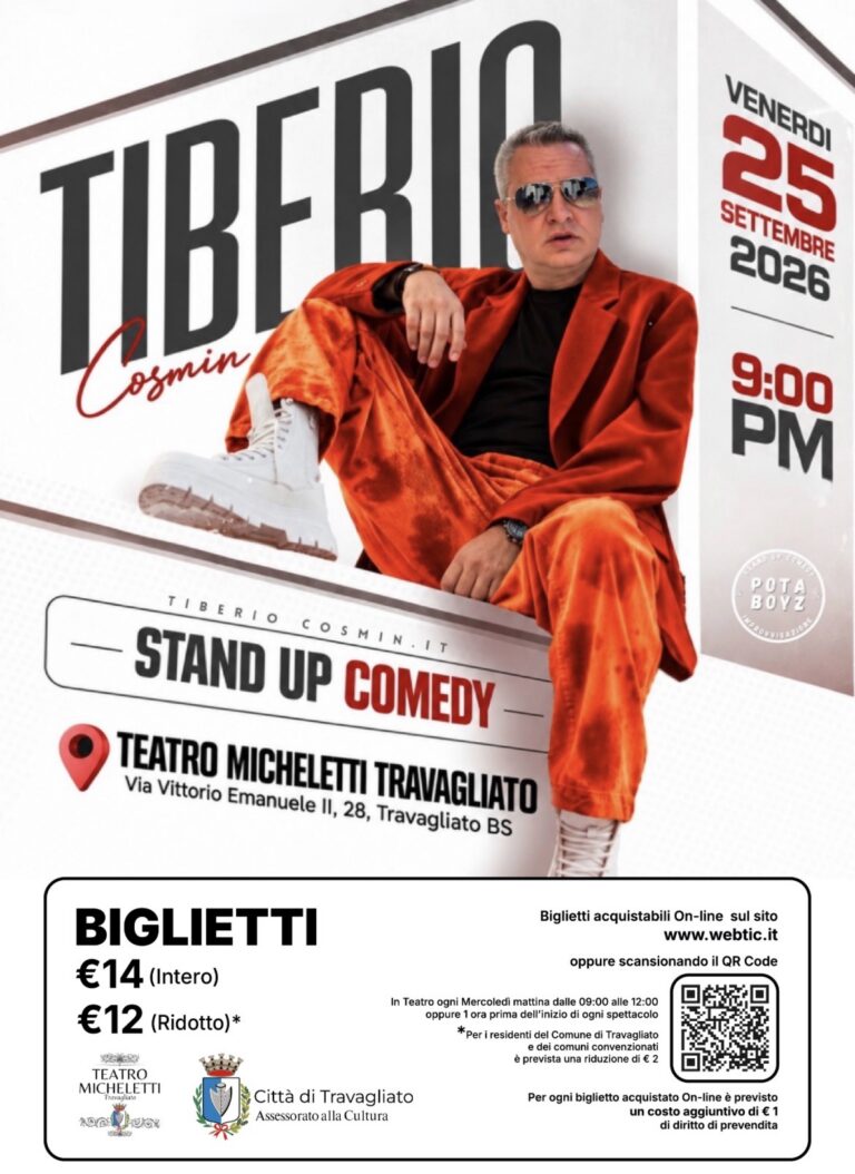Tiberio cosmin – stand up comedy