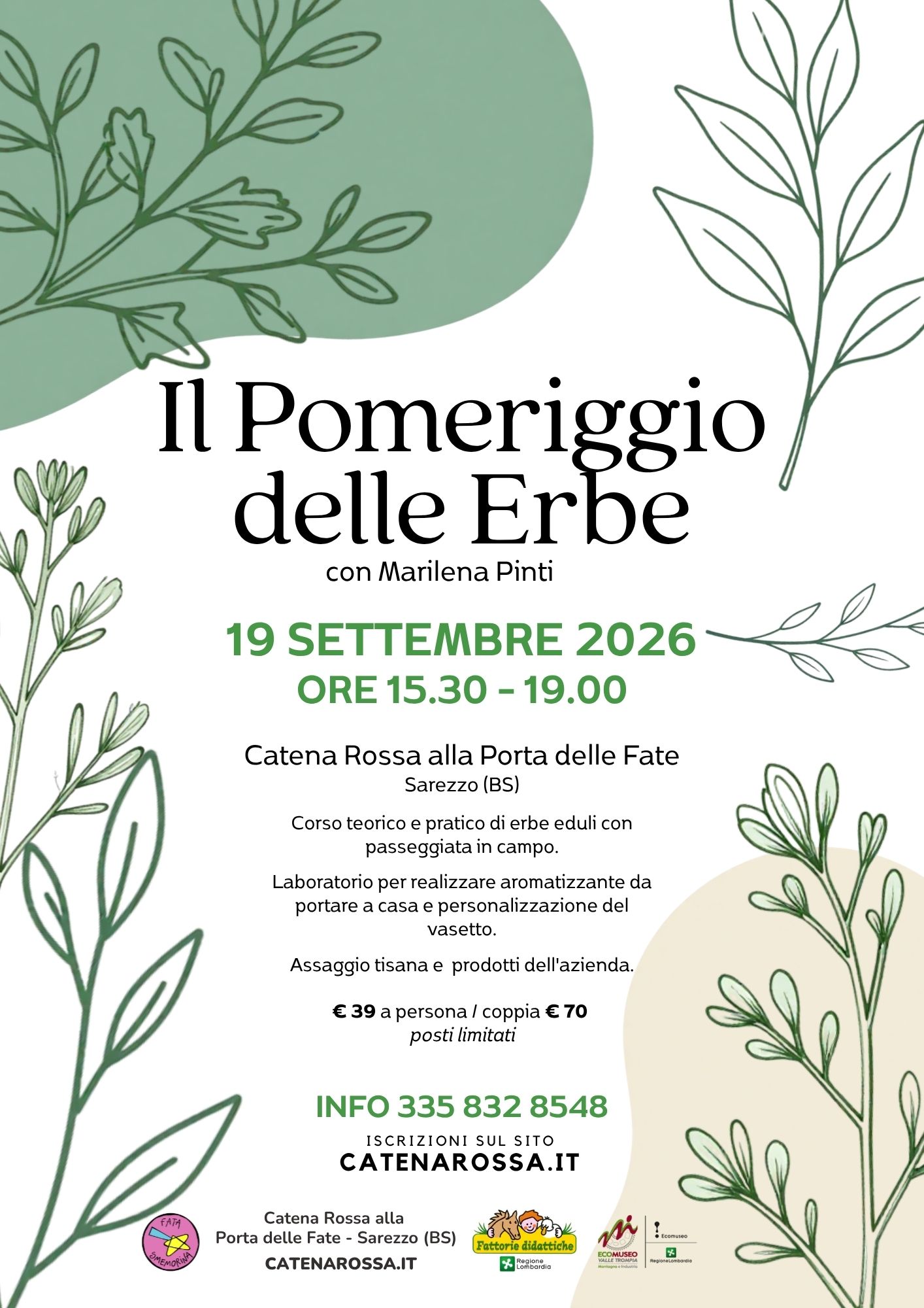 Locandina Il pomeriggio delle erbe