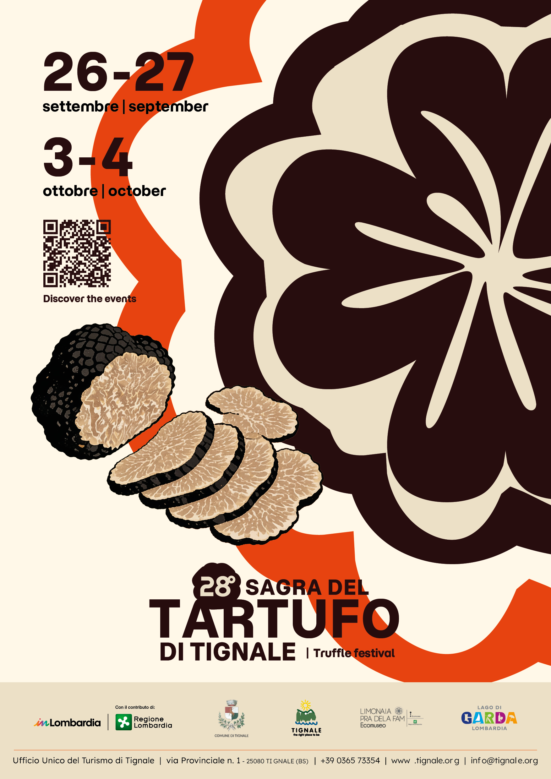 Locandina Sagra del tartufo di Tignale