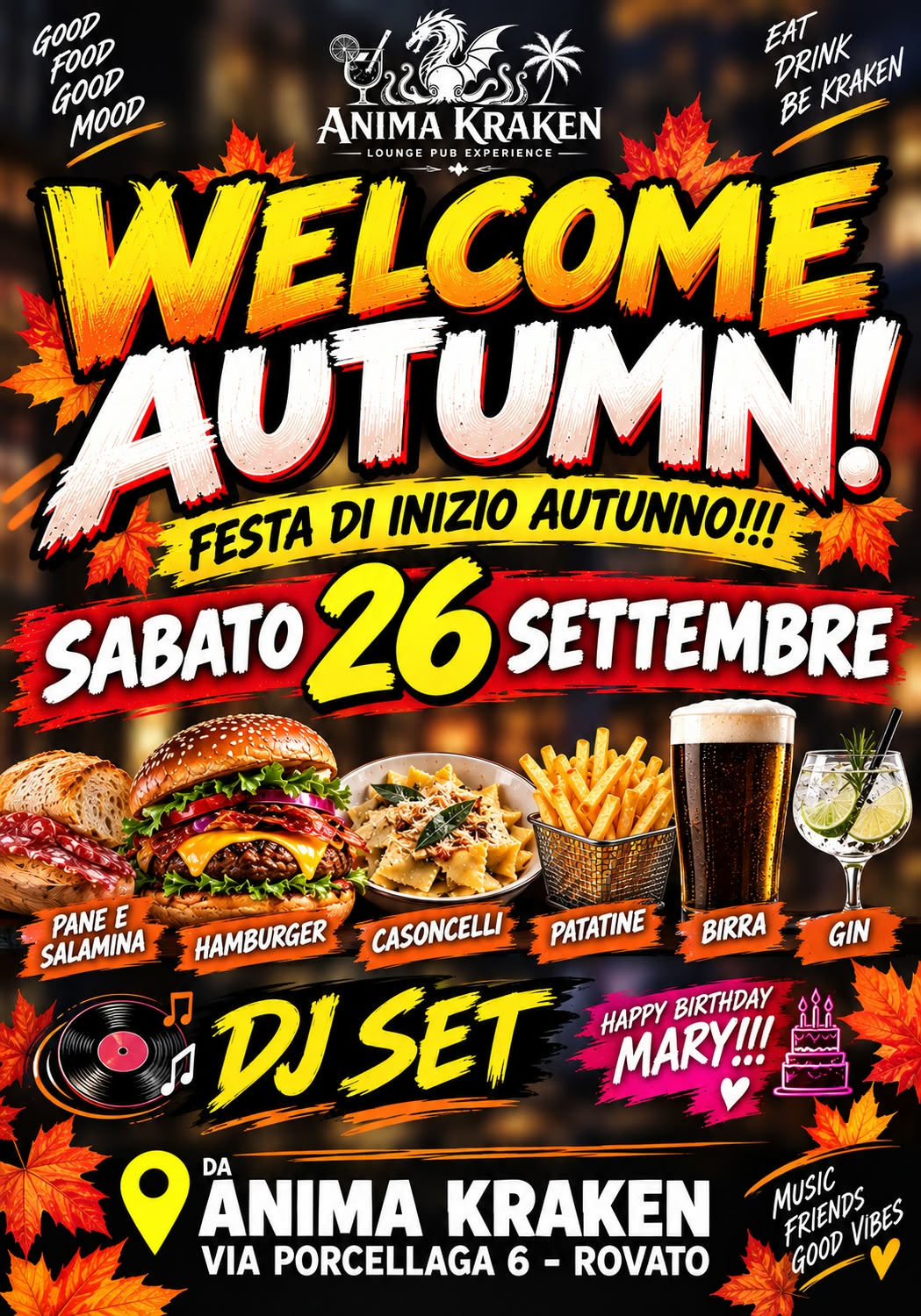 Locandina Welcome autumn