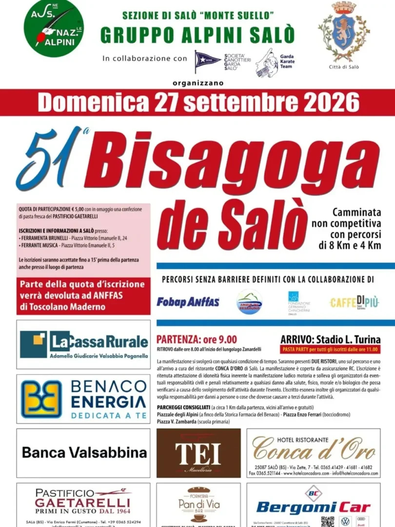 Locandina Bisagoga de Salò