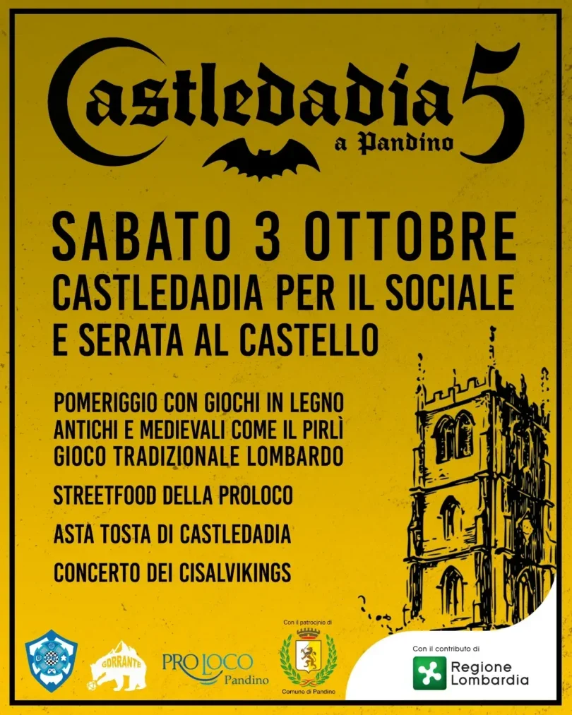 Locandina Castledadia a Pandino