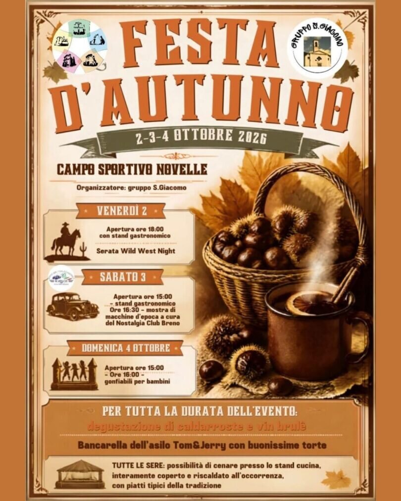 Locandina Festa d'autunno