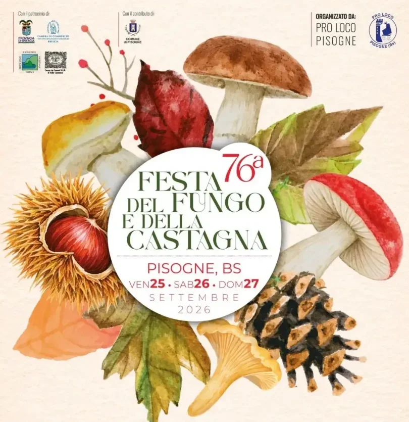 Locandina Festa del Fungo e della Castagna
