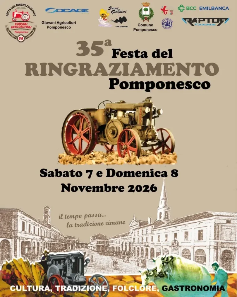 Locandina Festa del Ringraziamento