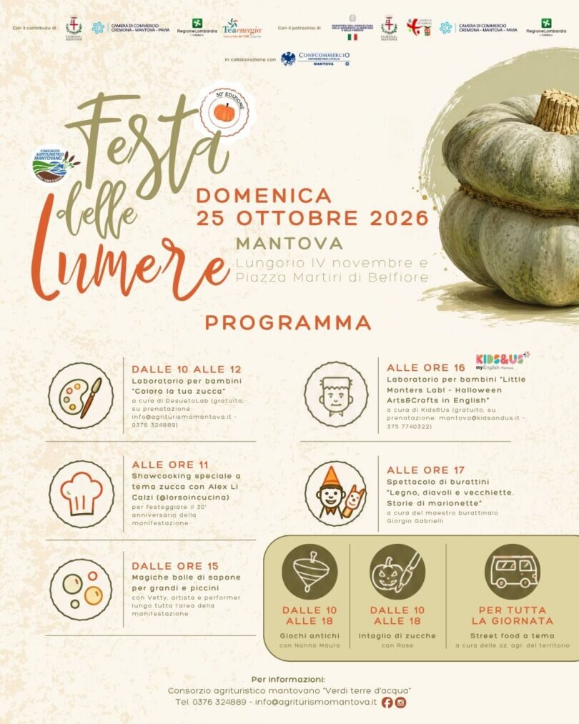 Locandina Festa delle Lumere