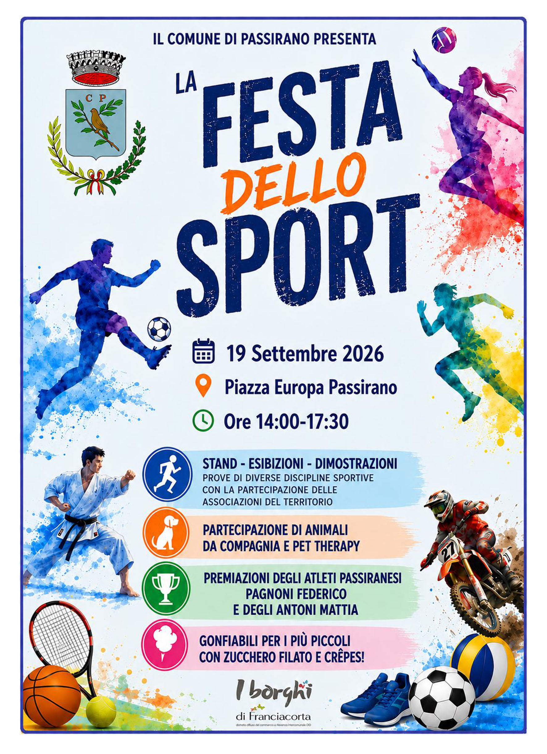 Locandina Festa dello sport