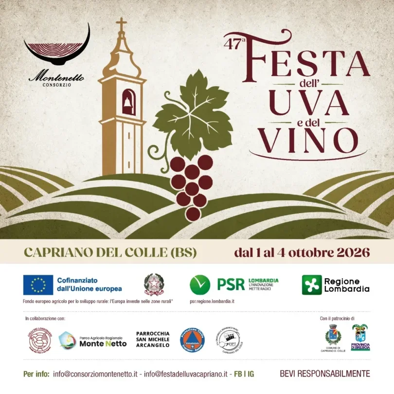 locandina Festa dell'Uva e del Vino