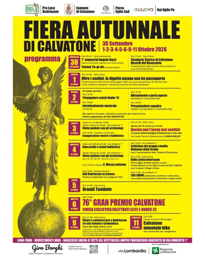 Locandina Fiera di Calvatone