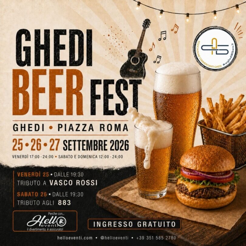 Locandina Ghedi beer fest