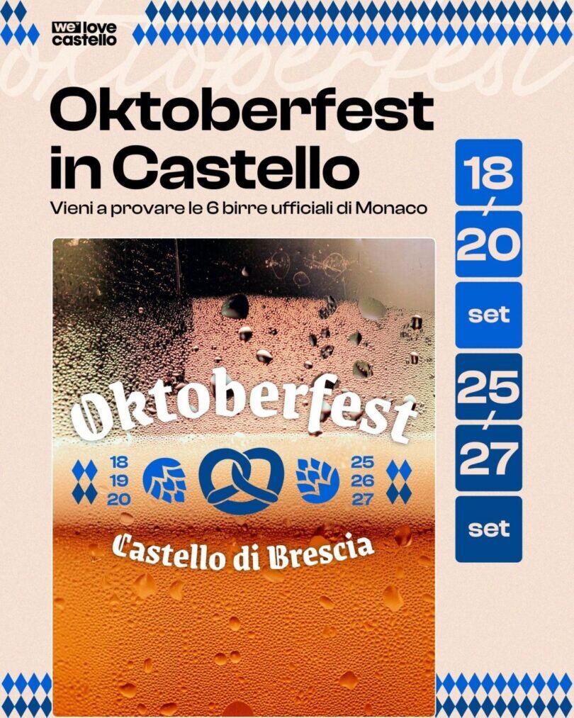 Locandina Oktoberfest in castello