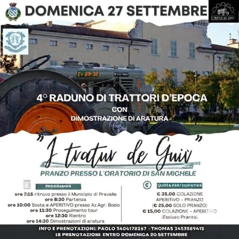Raduno trattori d’epoca