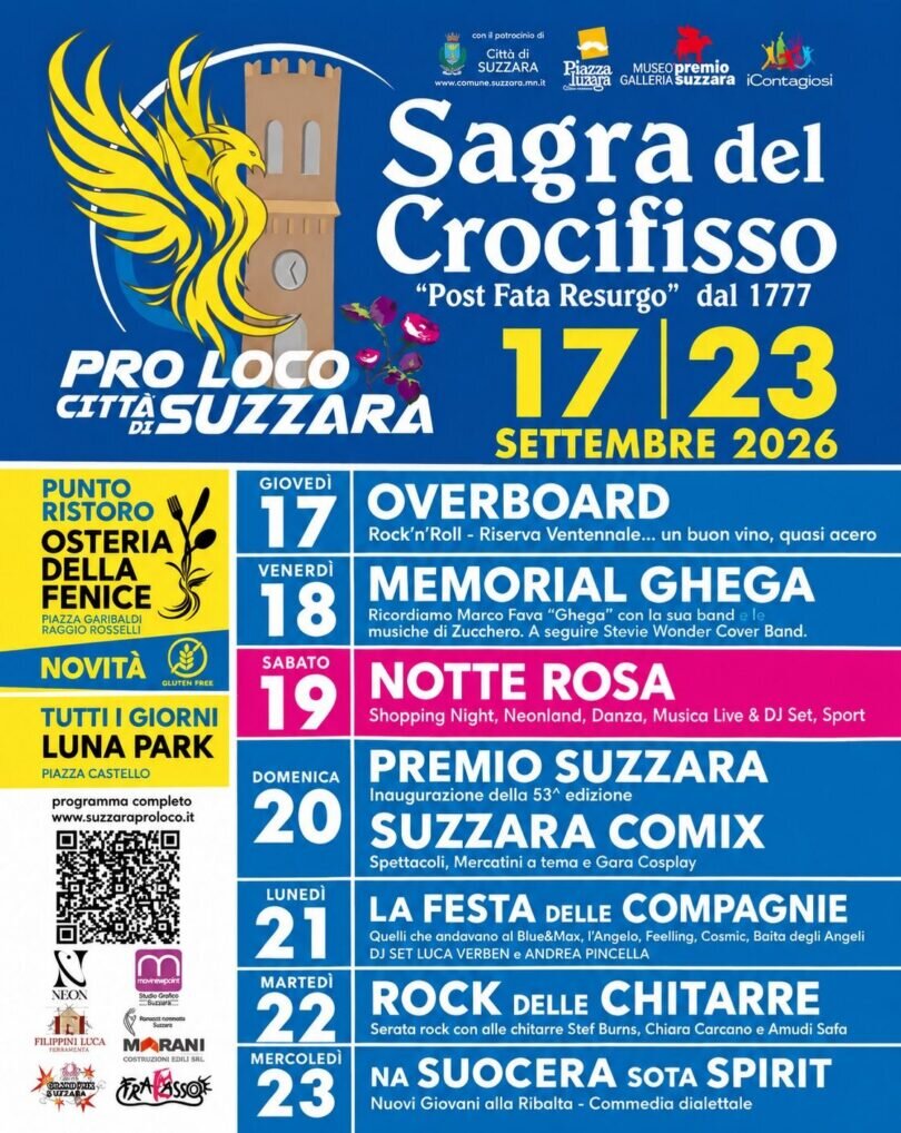 Locandina Sagra del Crocifisso