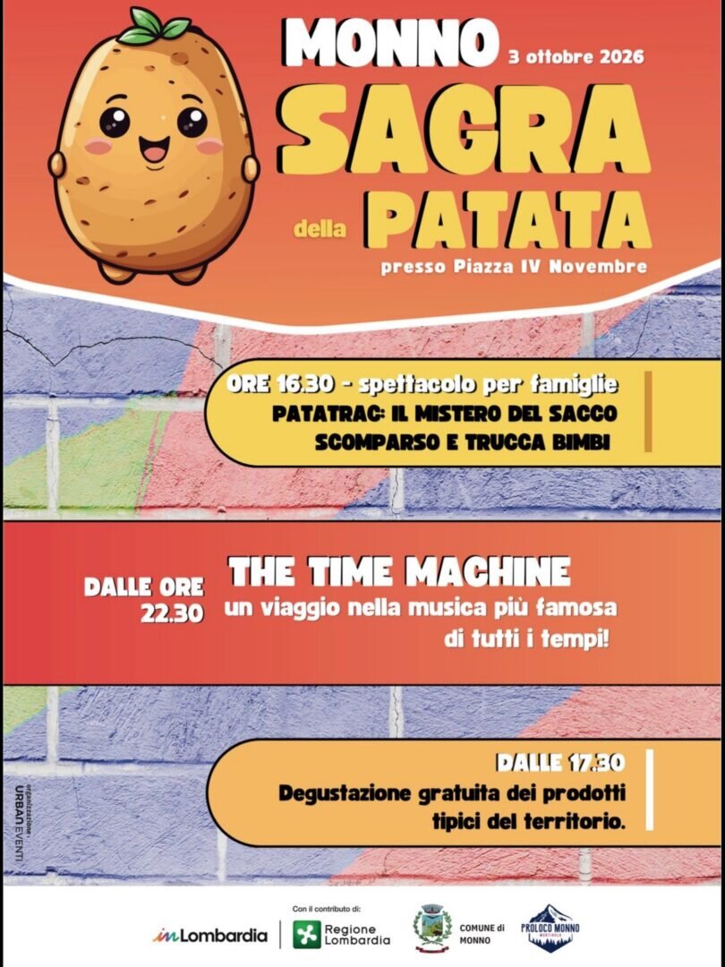 Locandina Sagra della patata di Monno