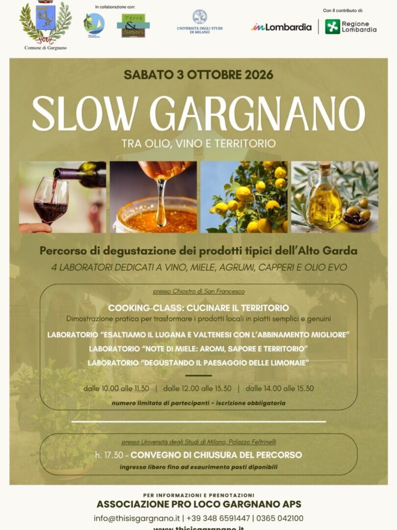 Locandina Slow Gargnano