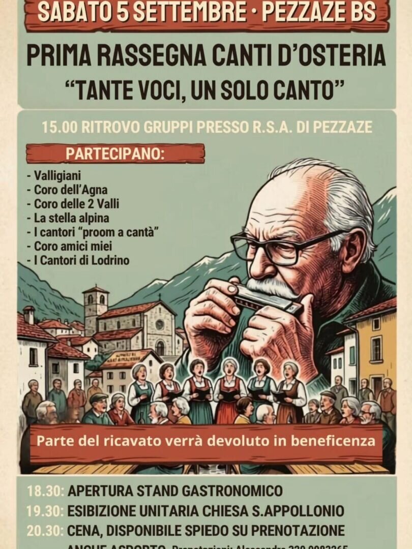 Locandina Tante voci, un solo canto