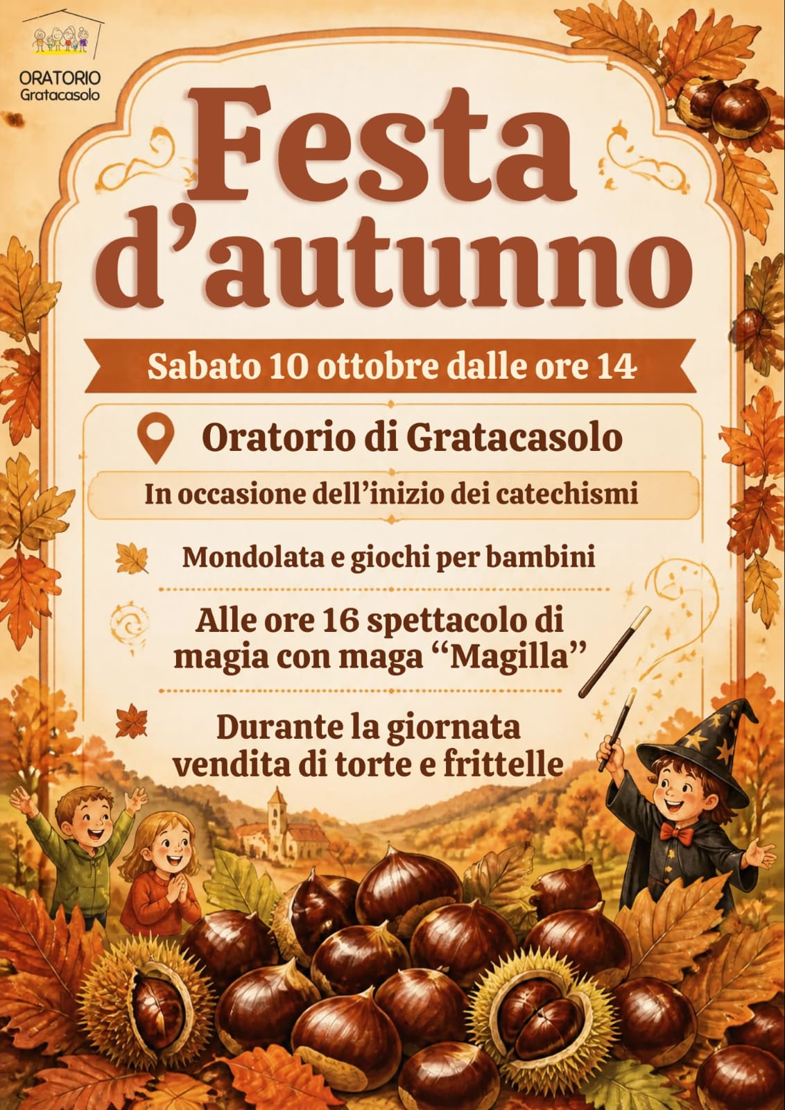 Locandina Festa d'autunno