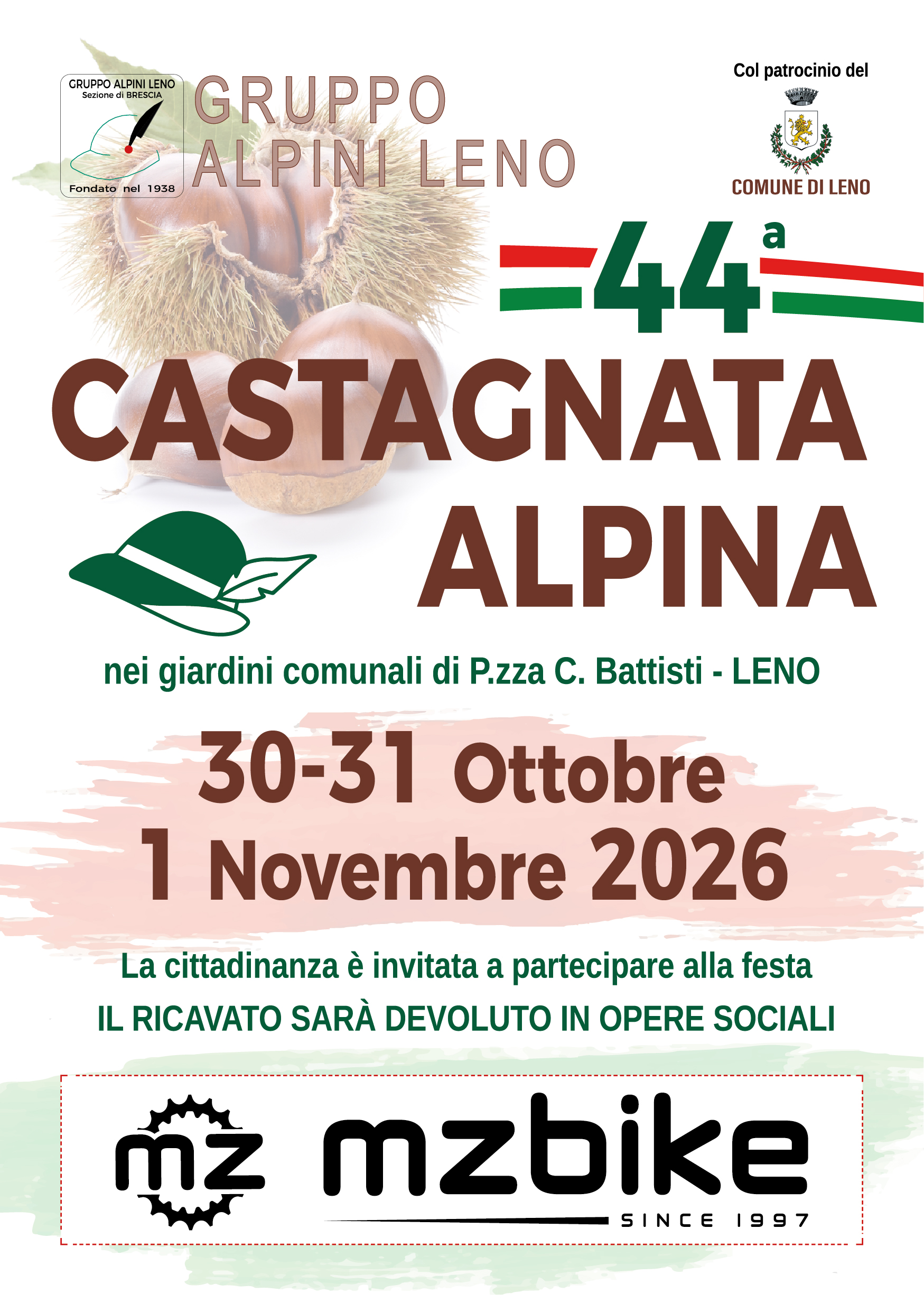 locandina 44ª Castagnata Alpina
